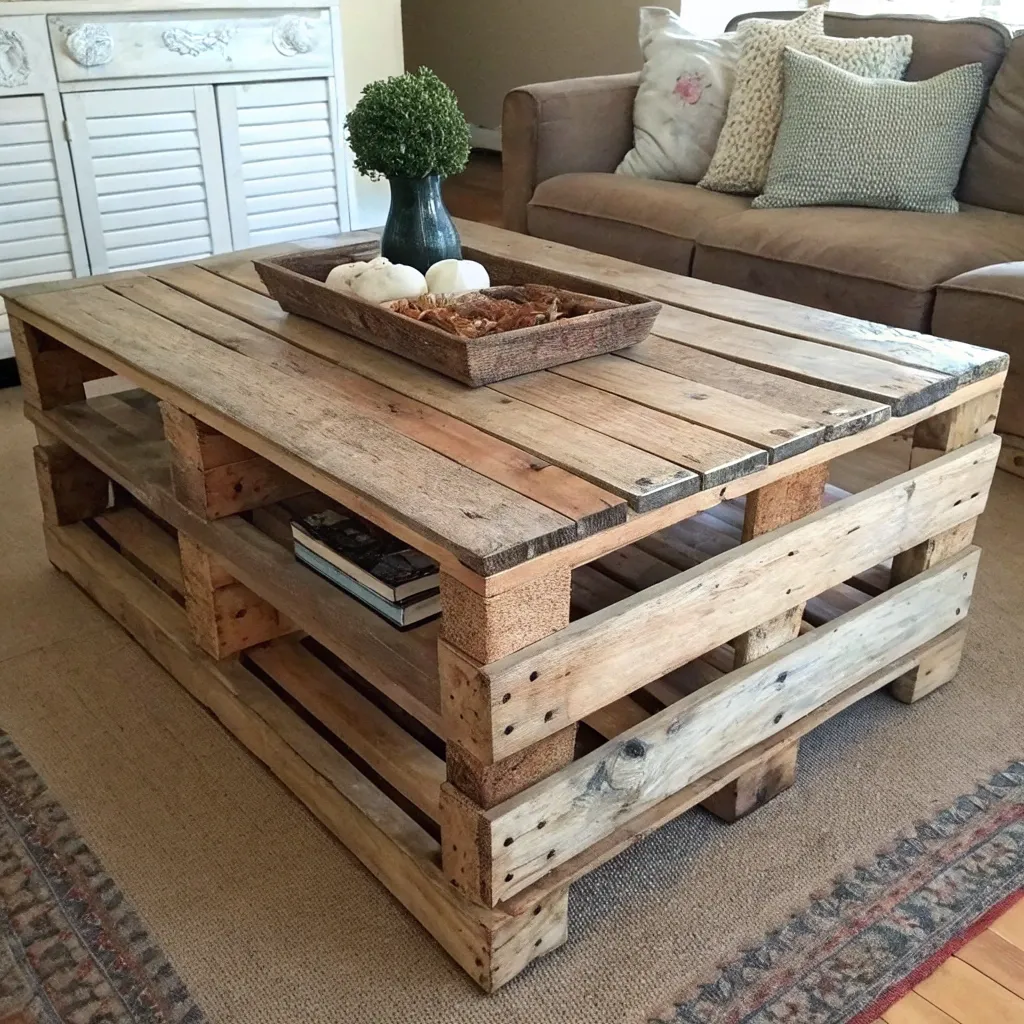 Vintage Pallet Table